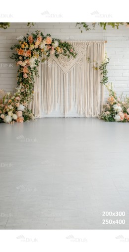 Tło fotograficzne Boho 3297
